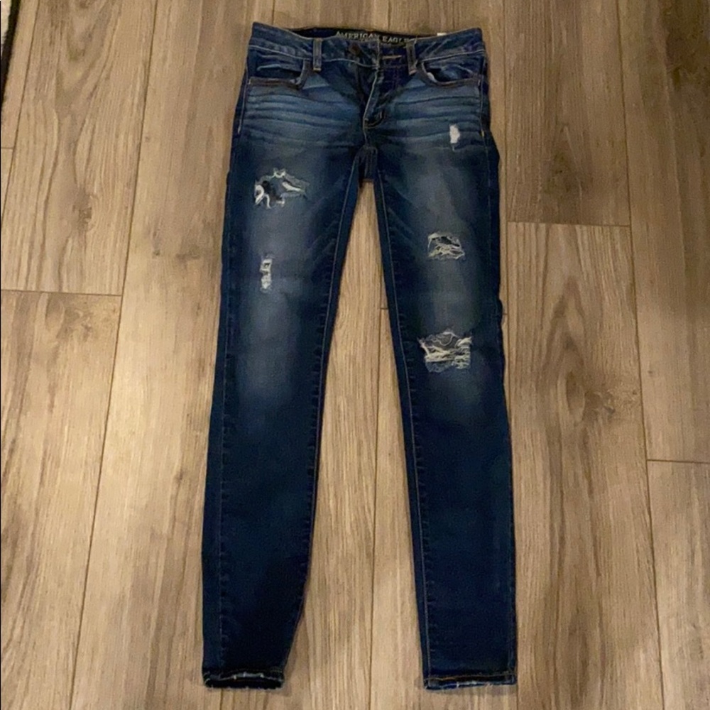 American Eagle Jegging - Light Distress